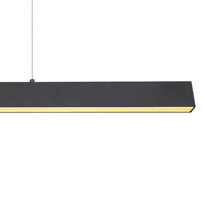 Globo LED-Pendelleuchte VERENA - L x B x H: 121 x 8 x 120 cm - Detailaufnahme