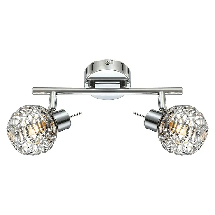 Globo LED-Deckenstrahler Bolt - 6 W, L x B x H: 25 x 8 x 140 cm, Neutralweiß - Diagonale Ansicht
