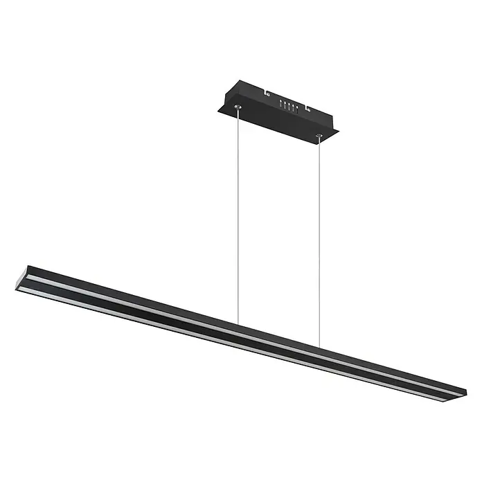 Globo LED-Pendelleuchte Hania - Länge: 101 cm - Diagonale Ansicht