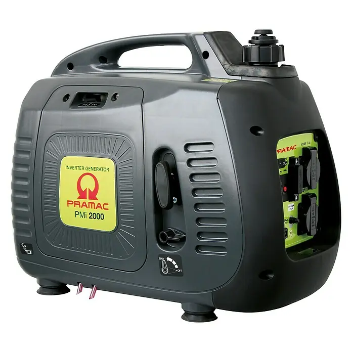 Pramac Generador Inverter PMI2000 - 1.600 W, Volumen del depósito: 6,3 l - Vista angular