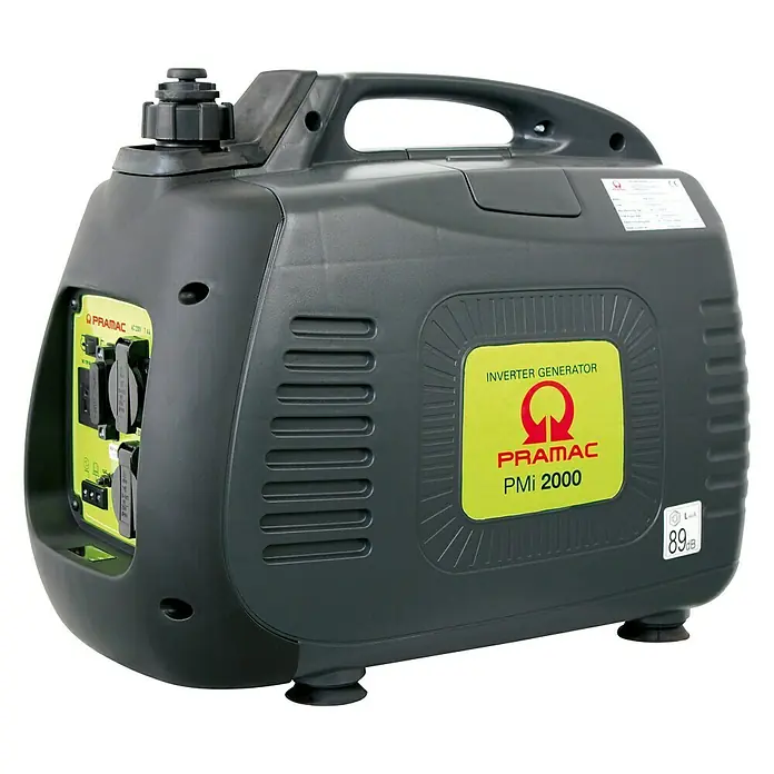 Pramac Generador Inverter PMI2000 - 1.600 W, Volumen del depósito: 6,3 l - Vista angular