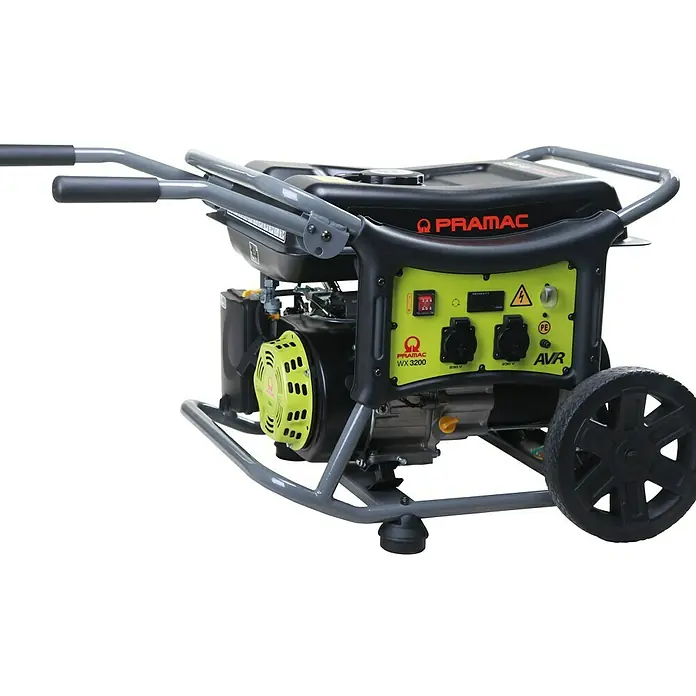Pramac Generador WX3200 - 2.450 W, Volumen del depósito: 17 l - Vista angular