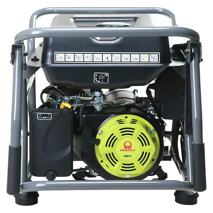Pramac Generador WX6200 - 5.300 W, Volumen del depósito: 26 l - Vista frontal