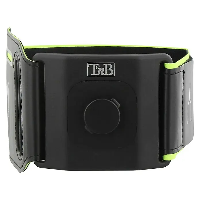 T'nB Brazalete - Elastán, Negro/Verde - Vista frontal