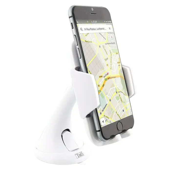 T'nB Soporte para teléfono móvil CARHOLDWH2 - Orientable 360°, Ventosa - Vista angular