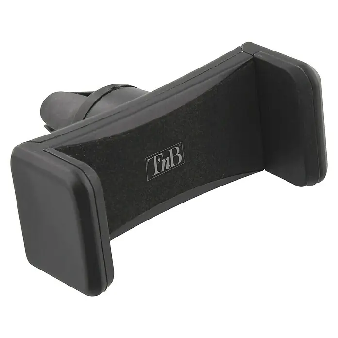 T'nB Soporte para teléfono móvil PHONEPACK2 - 2 conexiones USB, Negro, 3 piezas - Vista angular