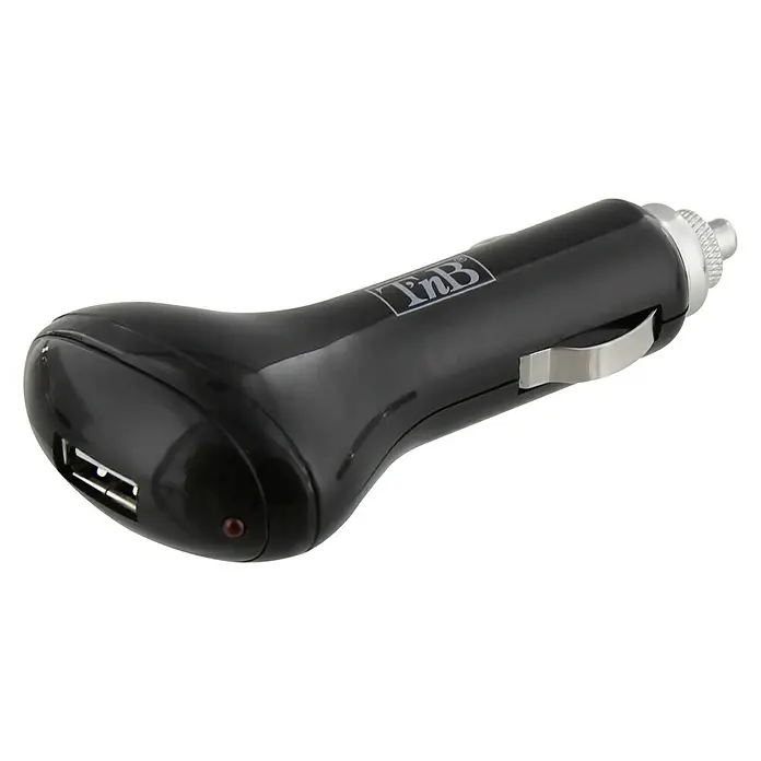 T'nB Cargador rápido - Negro, Toma USB - Vista angular