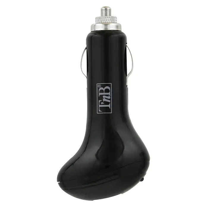 T'nB Cargador rápido - Negro, Toma USB - Vista descendente