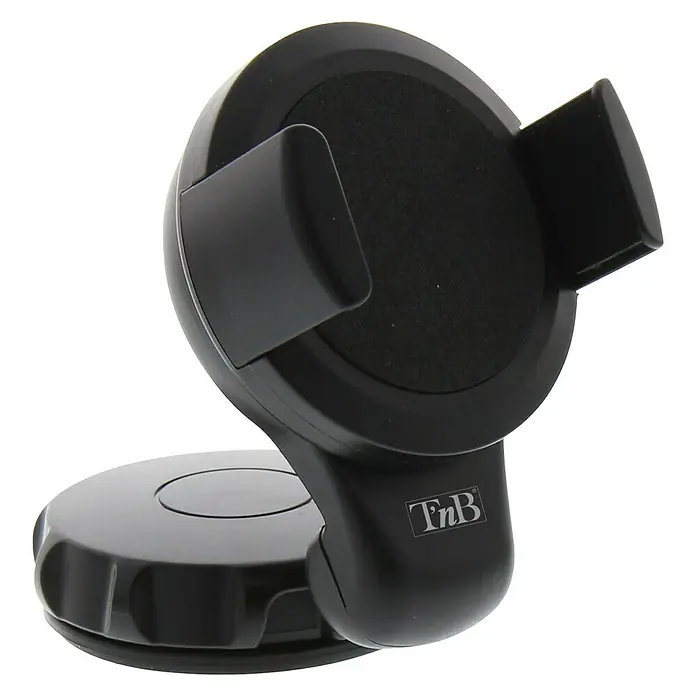 T'nB Soporte para teléfono móvil UHOLD1 - Orientable 360°, Ventosa - Vista angular