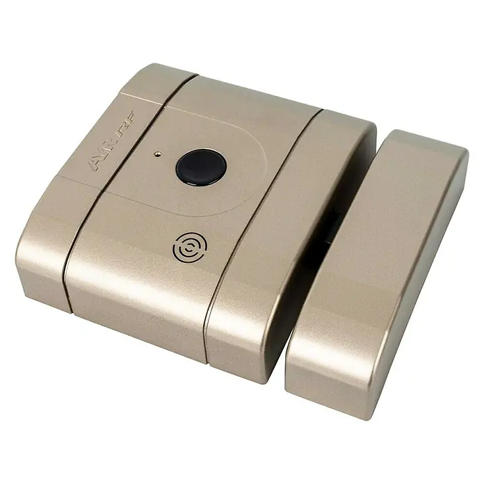 AYR Cerradura electrónica int-LOCK RF - L x An x Al: 145 x 121 x 36 mm, Transmisión: Radio, Níquel - Vista angular