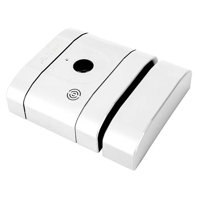AYR Cerradura electrónica int-LOCK BT - L x An x Al: 145 x 121 x 36 mm, Bluetooth, Blanco - Vista angular