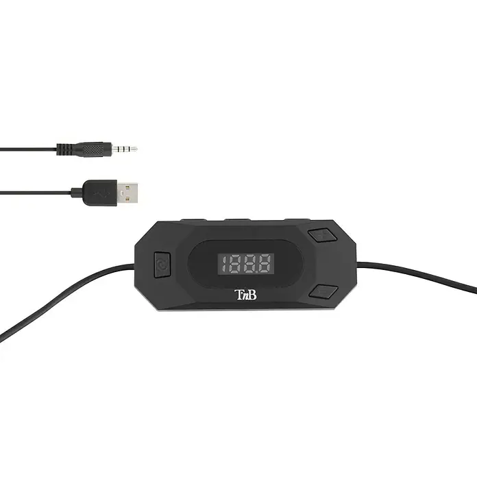 T'nB Radiotransmisor - Apto para: Coche, Toma de carga USB 5 V/2,1 A - Vista descendente