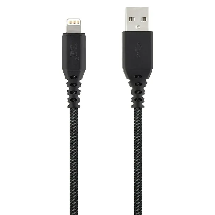 T'nB Cable de carga USB XTREMWORK - Negro, 1,5 m, Clavija USB A - Vista descendente