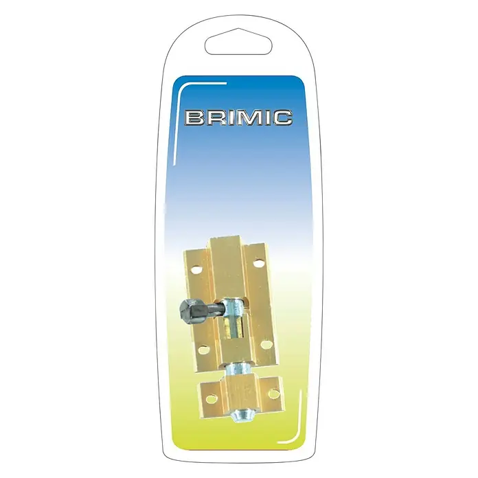 Micel Brimic Pestillo - L x An: 50 x 27 mm, Oro - Vista frontal