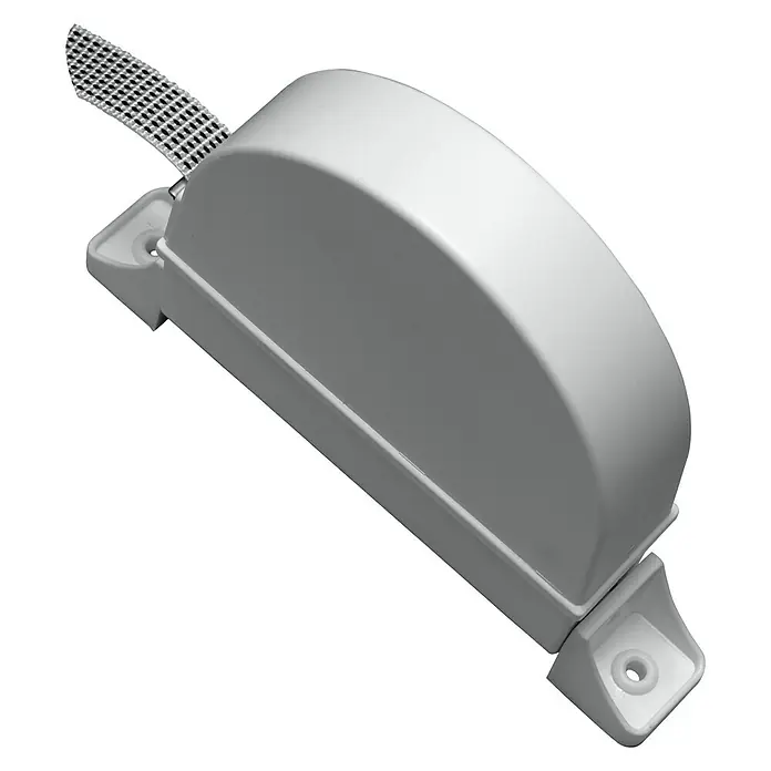 Micel Recogedor de cinta de persiana PR 2 - Gris, Anchura de la correa: 18 mm, En pared - Vista angular