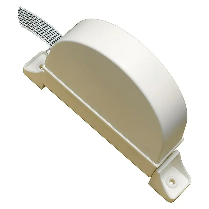 Micel Recogedor de cinta de persiana PR 2 - Marfil, Anchura de la correa: 14 mm, En pared - Vista angular