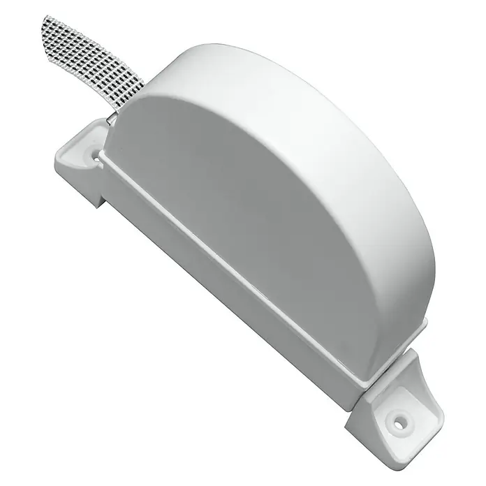Micel Recogedor de cinta de persiana PR 2 - Blanco, Anchura de la correa: 14 mm, En pared - Vista angular