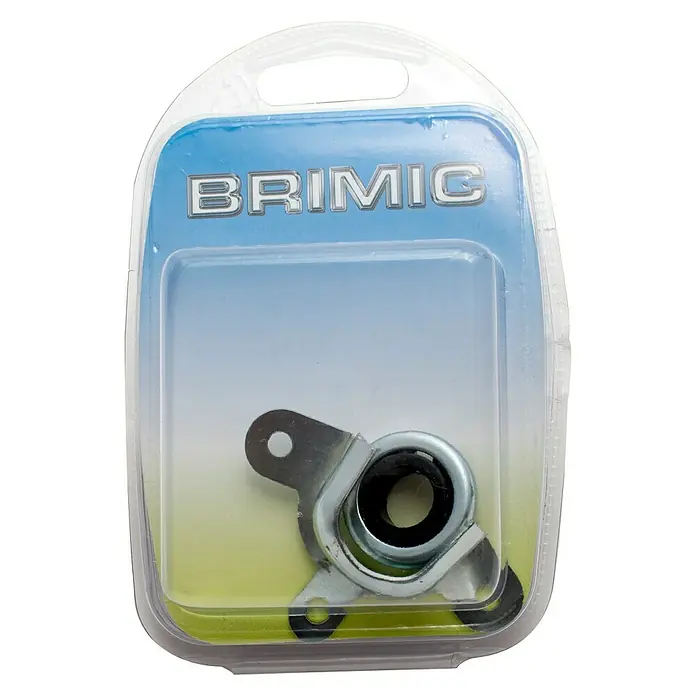 Micel Brimic Soporte para persianas PR15 - Diámetro: 28 mm, Zincado - Vista frontal