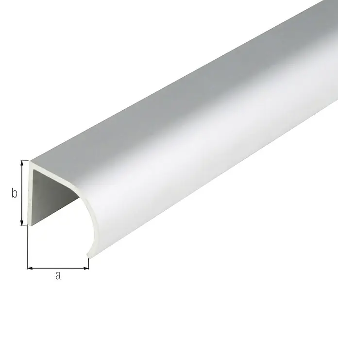 Stabilit Perfil angular - L x An x Al: 2.000 x 25 x 19 mm, Aluminio - Vista angular