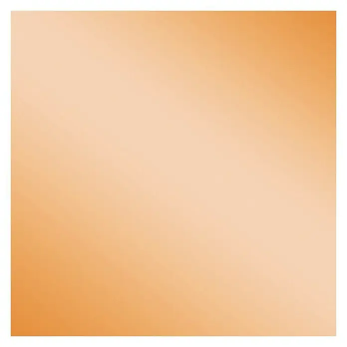 GAH Alberts Chapa lisa - 500 x 1.000 mm, Espesor: 0,5 mm, Cobre - Vista frontal
