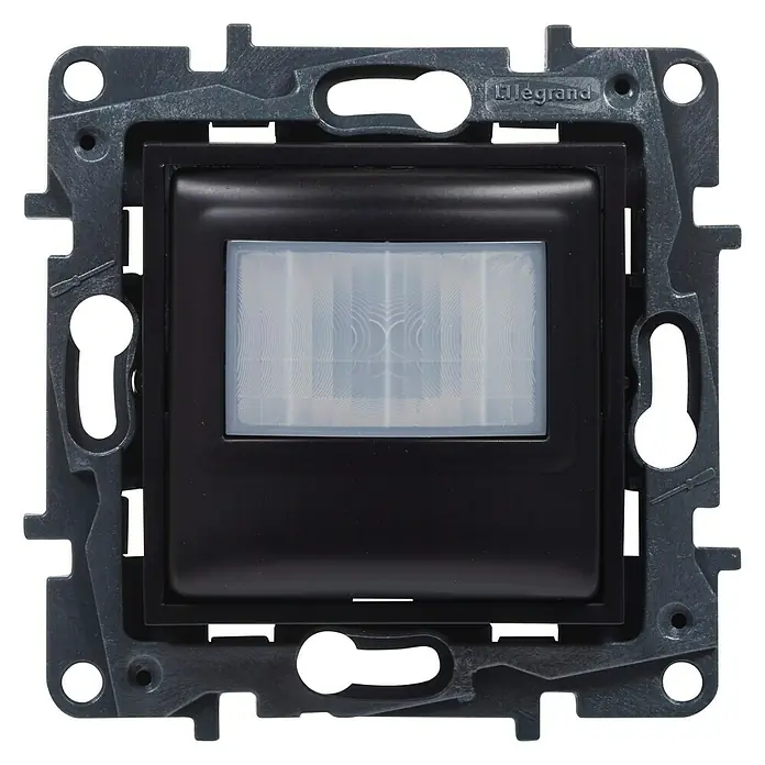 Legrand Niloé Step Sensor de movimiento - Antracita, Alcance: 8 m - Vista frontal