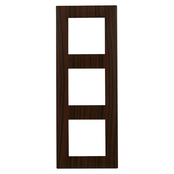 Legrand Niloé Step Marco - Madera, x 3, Plástico, Montaje en la pared - Vista frontal