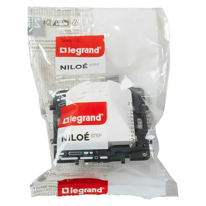 Legrand Niloé Step Pasacables - Blanco, Diámetro: 12 cm - Vista frontal