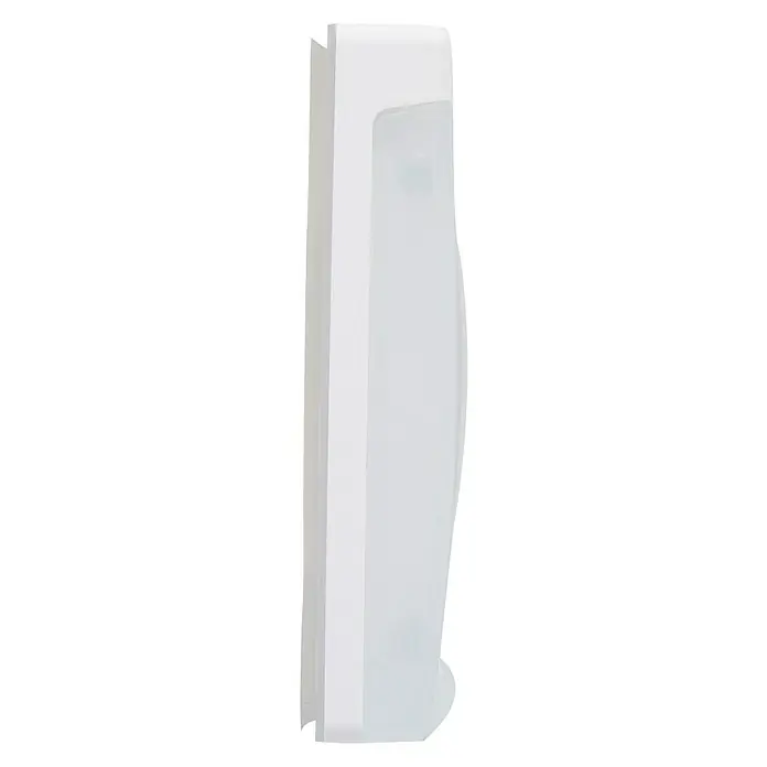 Legrand Niloé Step Marco IP44 - Blanco, x 1, Plástico, Montaje en la pared - Vista de perfil izquierdo