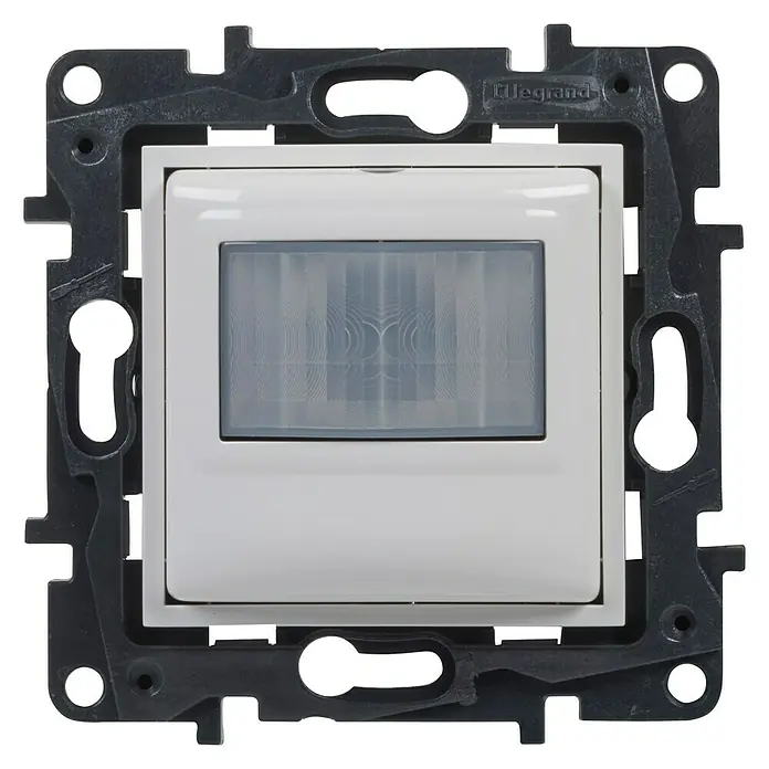 Legrand Niloé Step Sensor de movimiento - Blanco, Alcance: 8 m - Vista frontal