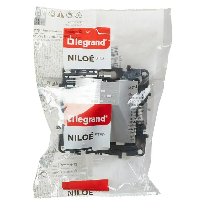 Legrand Niloé Step Pasacables - Aluminio, Diámetro: 12 cm - Vista frontal
