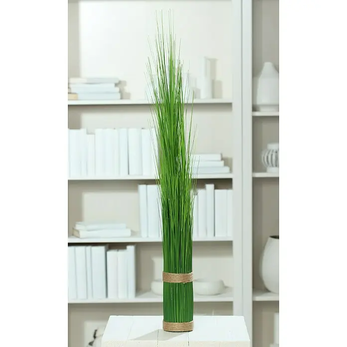 Kunstpflanze Stehgras-Bündel - Höhe: 90 cm, Kunststoff - Stimmungsaufnahme