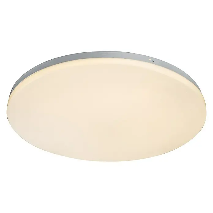 Globo LED-Deckenleuchte rund JANA I - 30 W, Ø x H: 47 mm x 6 cm, Weiß, Warmweiß - Diagonale Ansicht
