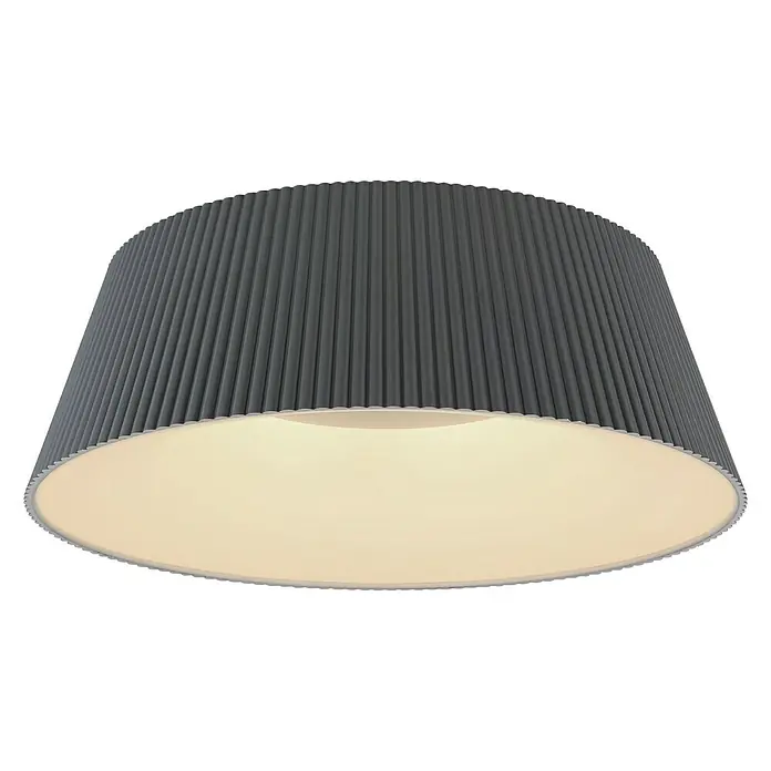 Globo LED-Deckenleuchte rund CROTONE - 45 W, Ø x H: 460 mm x 17 cm, Warmweiß - Diagonale Ansicht