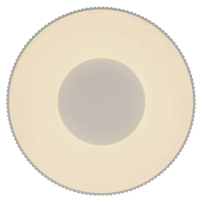 Globo LED-Deckenleuchte rund CROTONE - 45 W, Ø x H: 460 mm x 17 cm, Warmweiß - Ansicht von unten