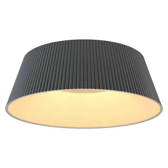 Globo LED-Deckenleuchte rund CROTONE - 45 W, Ø x H: 460 mm x 17 cm, Warmweiß - Diagonale Ansicht