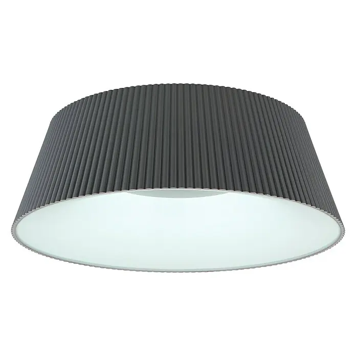 Globo LED-Deckenleuchte rund CROTONE - 45 W, Ø x H: 460 mm x 17 cm, Warmweiß - Diagonale Ansicht