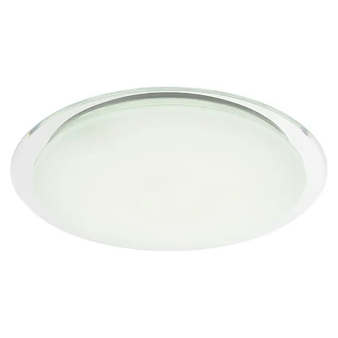 Globo LED-Deckenleuchte rund OPTIMA - 60 W, Ø x H: 555 mm x 7,5 cm, Warmweiß - Diagonale Ansicht