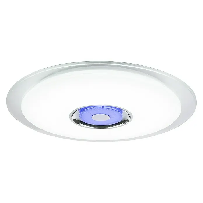 Globo LED-Deckenleuchte rund TUNE - 36 W, Ø x H: 600 mm x 6,1 cm, RGB - Diagonale Ansicht