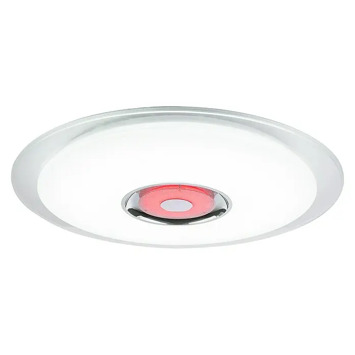 Globo LED-Deckenleuchte rund TUNE - 36 W, Ø x H: 600 mm x 6,1 cm, RGB - Diagonale Ansicht