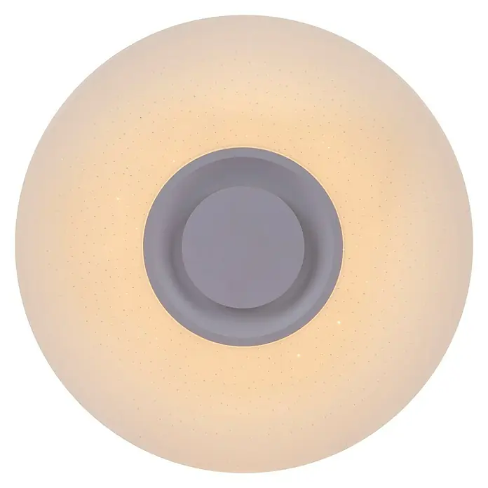 Globo LED-Deckenleuchte rund TUNE - 12 W, Ø x H: 360 mm x 8 cm, Warmweiß - Ansicht von unten