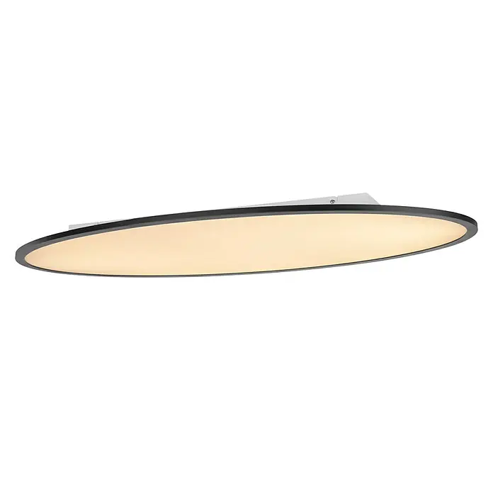Globo LED-Deckenleuchte PADERU - 48 W, L x B x H: 100 x 50 x 5,5 cm, Warmweiß - Diagonale Ansicht