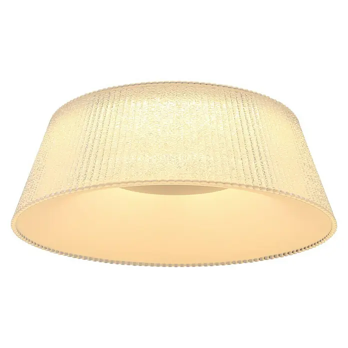Globo LED-Deckenleuchte rund CROTONE - 45 W, Ø x H: 460 mm x 17 cm, Warmweiß - Diagonale Ansicht