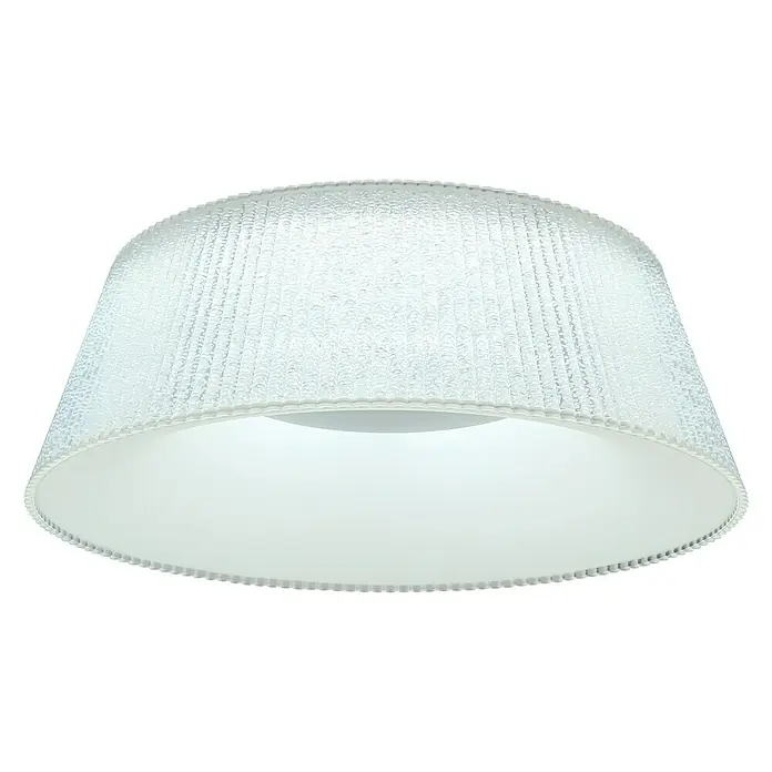 Globo LED-Deckenleuchte rund CROTONE - 45 W, Ø x H: 460 mm x 17 cm, Warmweiß - Diagonale Ansicht