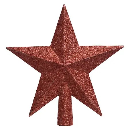 Punta para árbol de Navidad Estrella