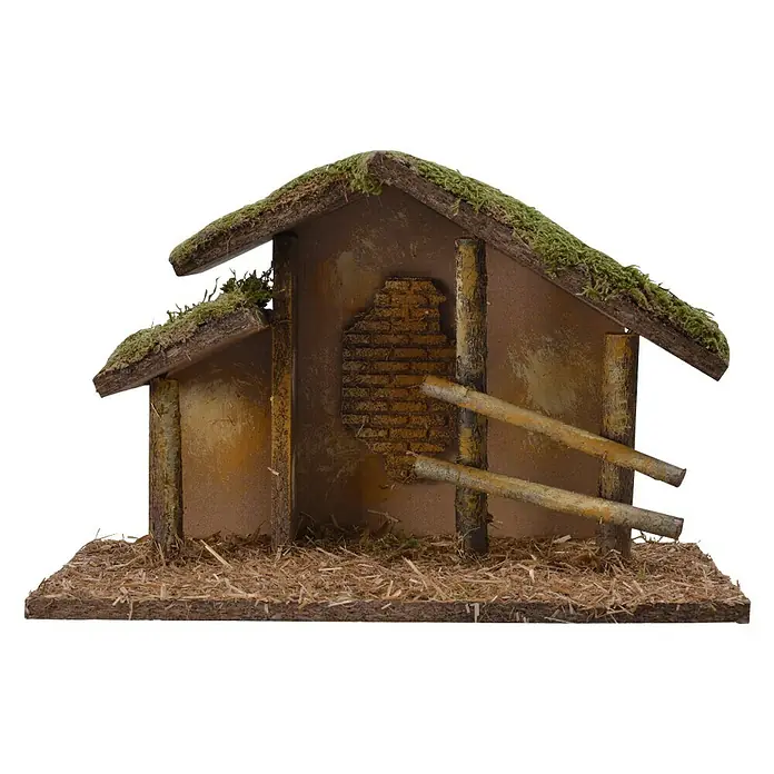 Pueblo de Navidad - L x An x Al: 36 x 15 x 25 cm - Vista frontal