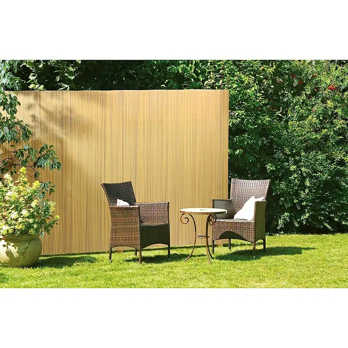 Videx Garden Sichtschutzmatte Rügen - Bambus Optik, L x H: 300 x 100 cm, Kunststoff - Stimmungsaufnahme