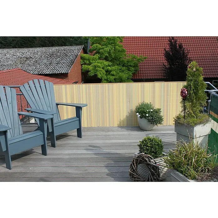 Videx Garden Sichtschutzmatte Rügen - Bambus Optik, L x H: 300 x 100 cm, Kunststoff - Stimmungsaufnahme