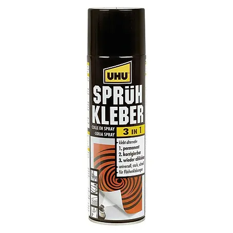 UHU  Sprühkleber 3in1