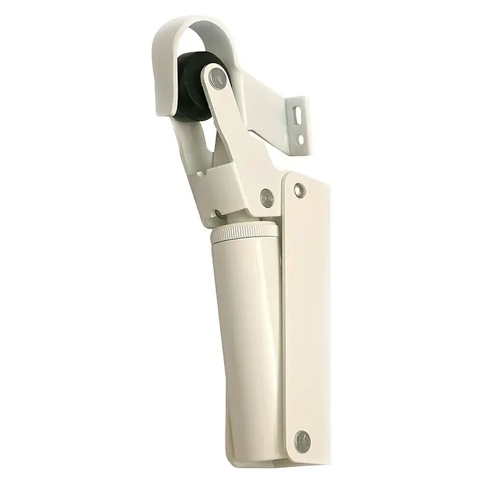 Justor Retenedor para puerta y ventana FR2 - Blanco, Carga soportada: 8 kg - Vista angular