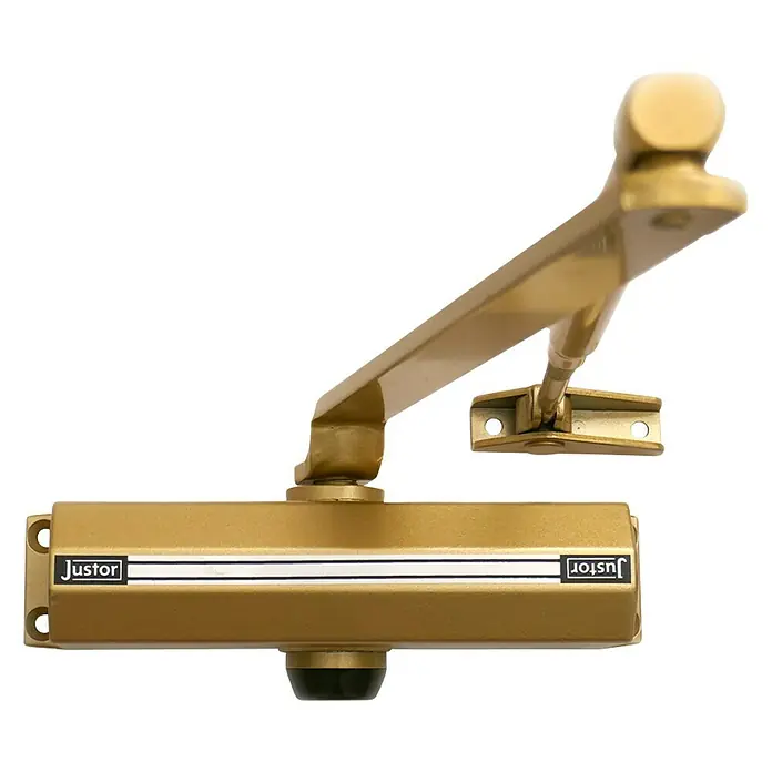 Justor Cerrador de puertas CH - Oro, Aluminio - Vista angular